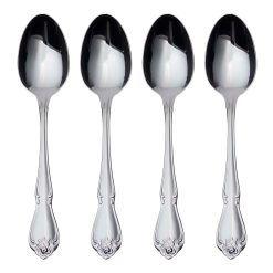 Lenox Westmore True Rose Everyday Flatware Teaspoons, Set Of 4