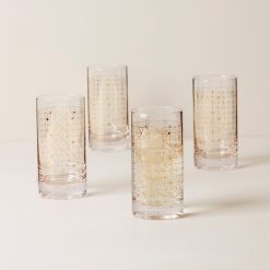 Alternative view of Lenox Westmore Tuscany Classics Gold Dust Highball Glasses, Set of 4