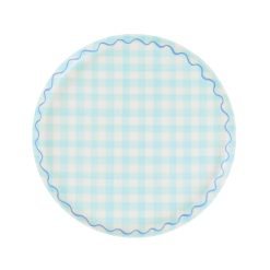 Alternative view of Lenox Westmore Gingham Reusable Small Plates, Set of 6