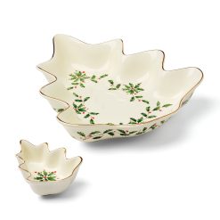 Alternative view of Lenox Westmore Holiday Tree Chip & Dip Set
