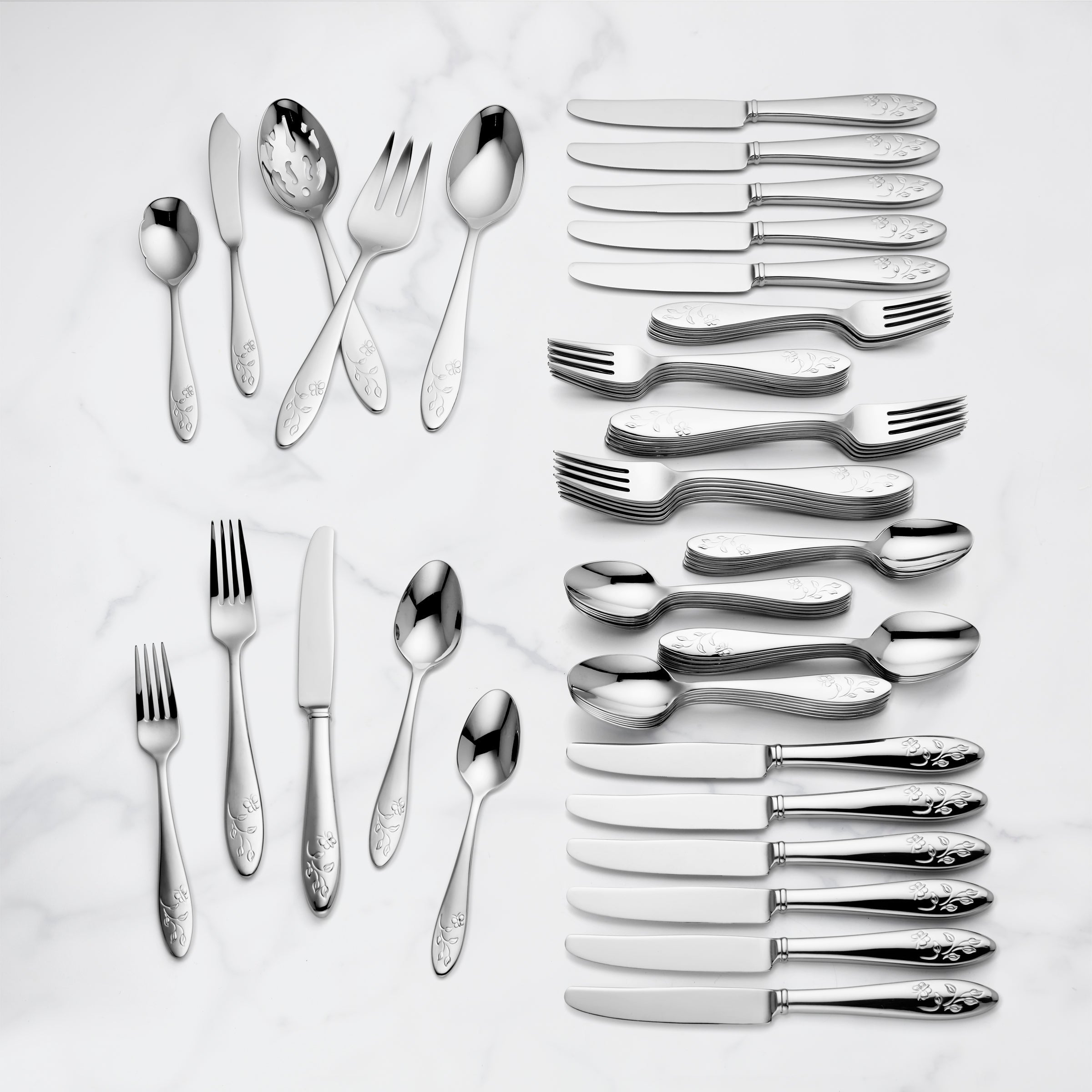 Lenox Westmore Butterfly Meadow 65-Piece Flatware Set - Image 2
