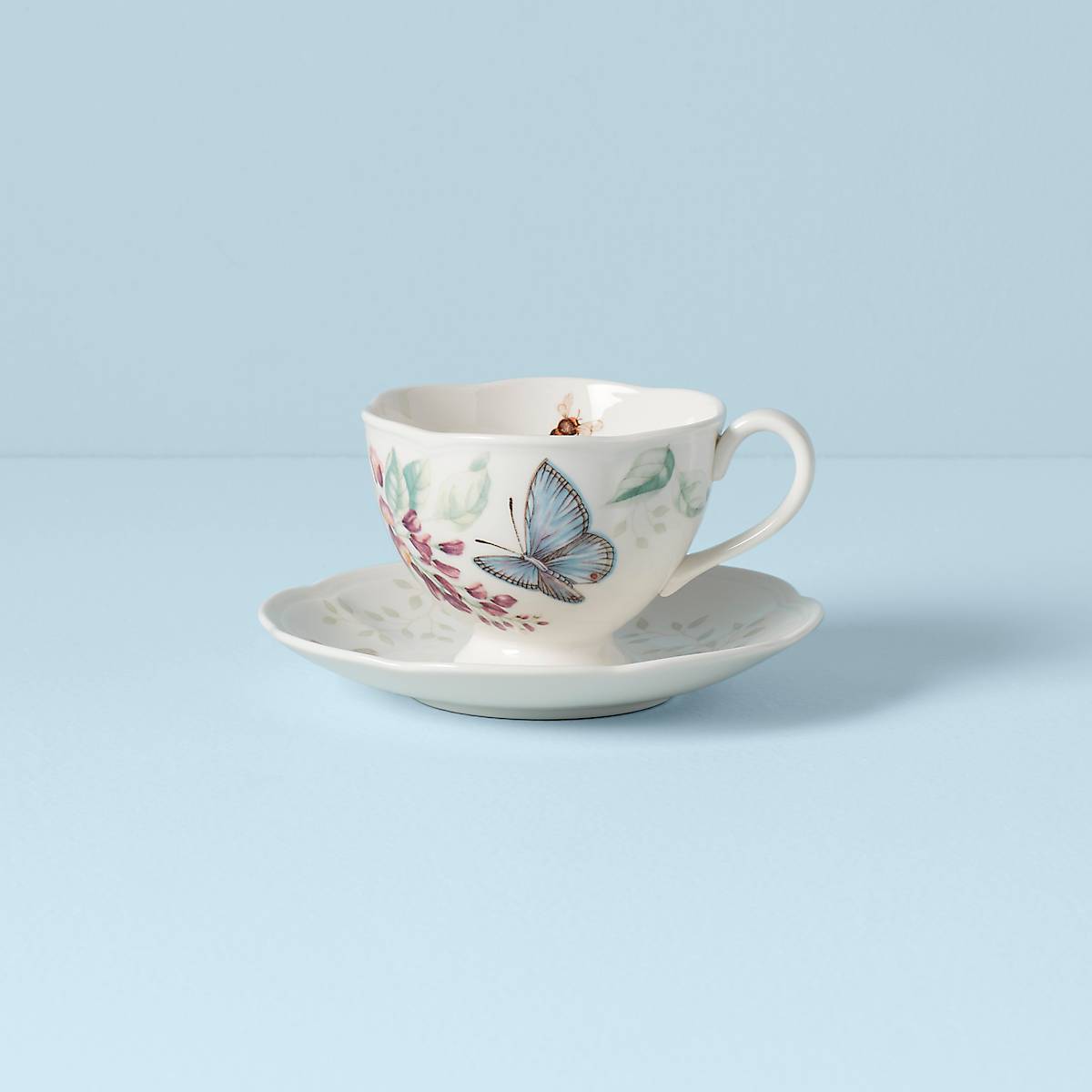 Lenox Westmore Butterfly Meadow Blue Cup & Saucer