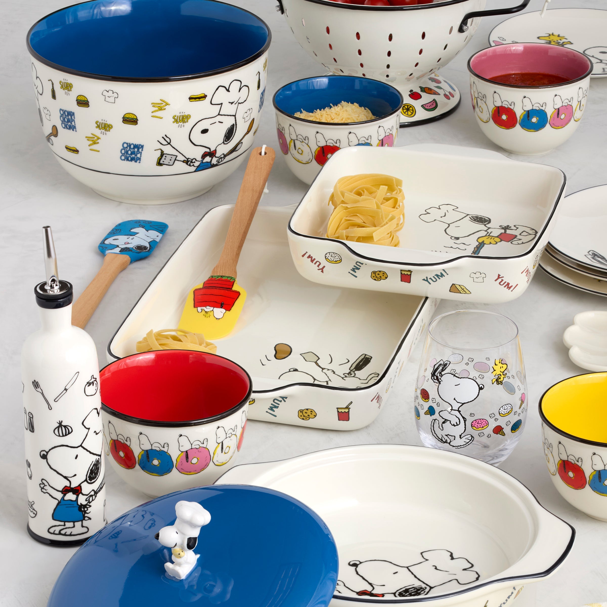 Lenox Westmore Chef Snoopy Tumblers, Set of 4 - Image 3