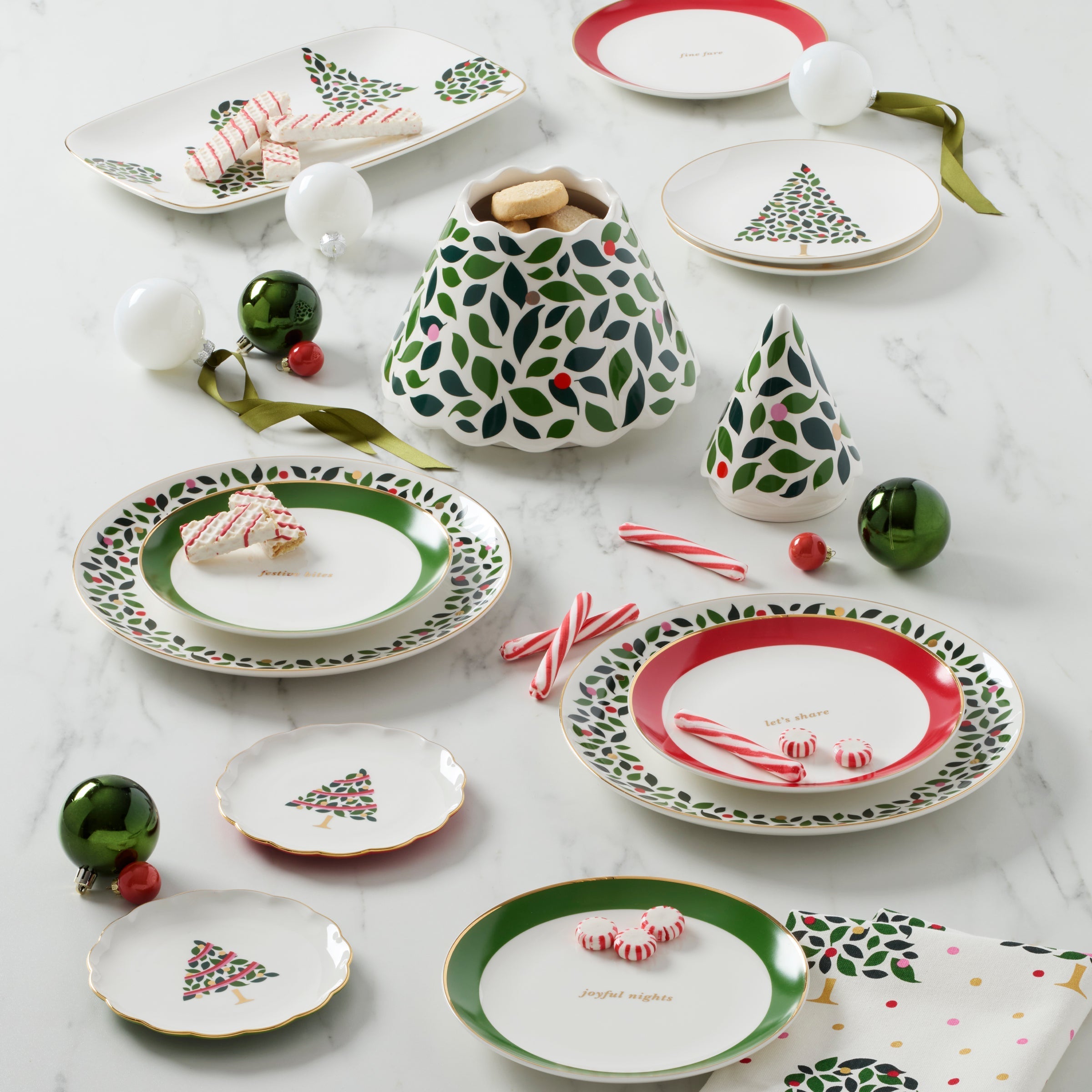Lenox Westmore Evergreen Treat Jar - Image 3