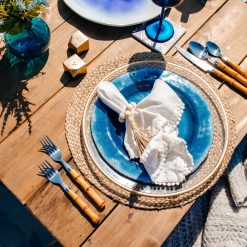 Alternative view of Lenox Westmore Bamboo Plastic Handle 20-Piece Flatware Set