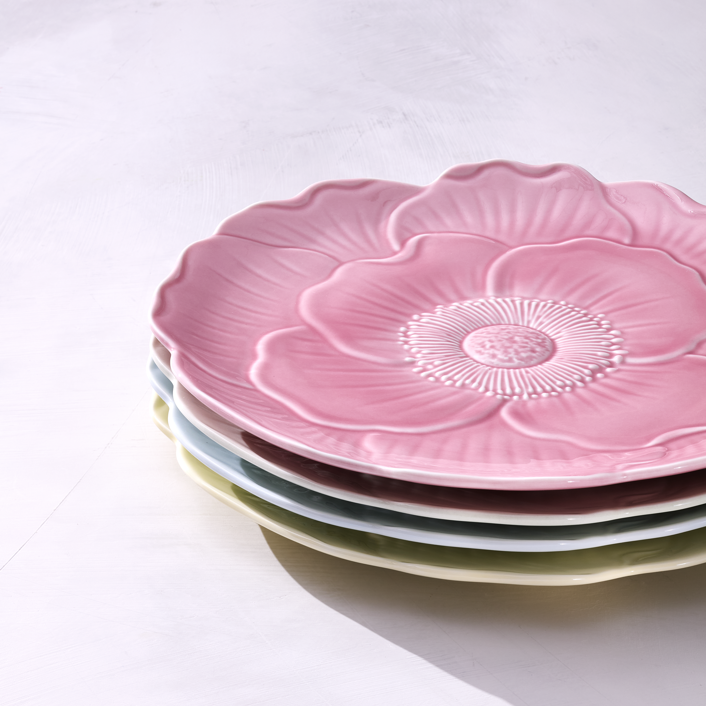 Lenox Westmore Butterfly Meadow Floral Pink Accent Plates, Set of 4 - Image 5