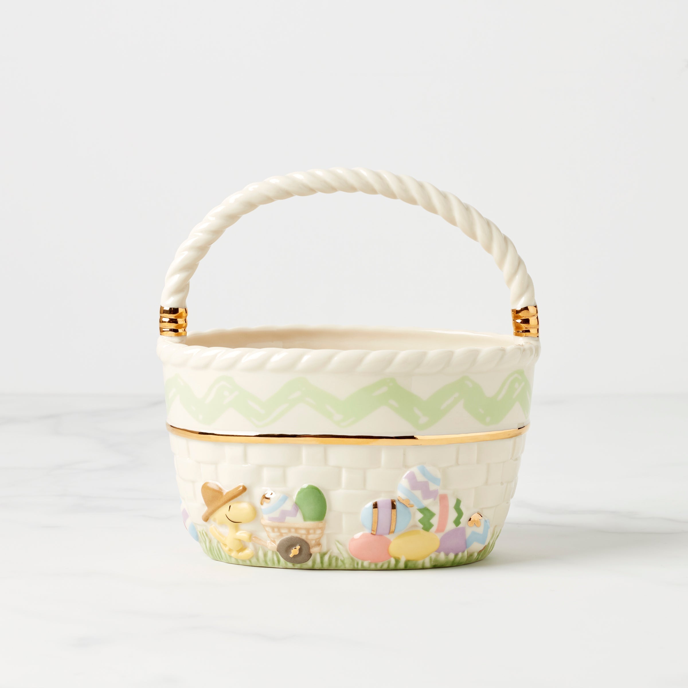 Lenox Westmore Snoopy Easter Basket - Image 7