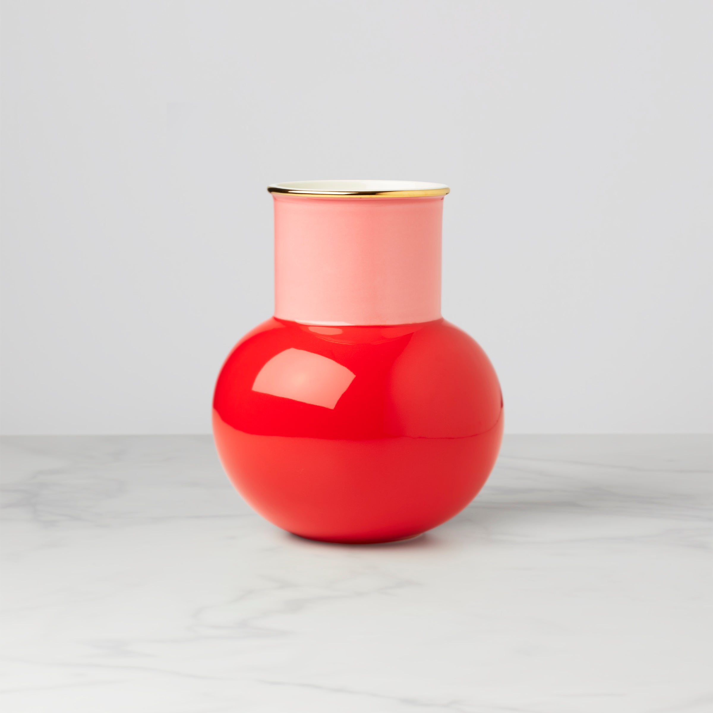Lenox Westmore Make It Pop Warm Red Bouquet Vase