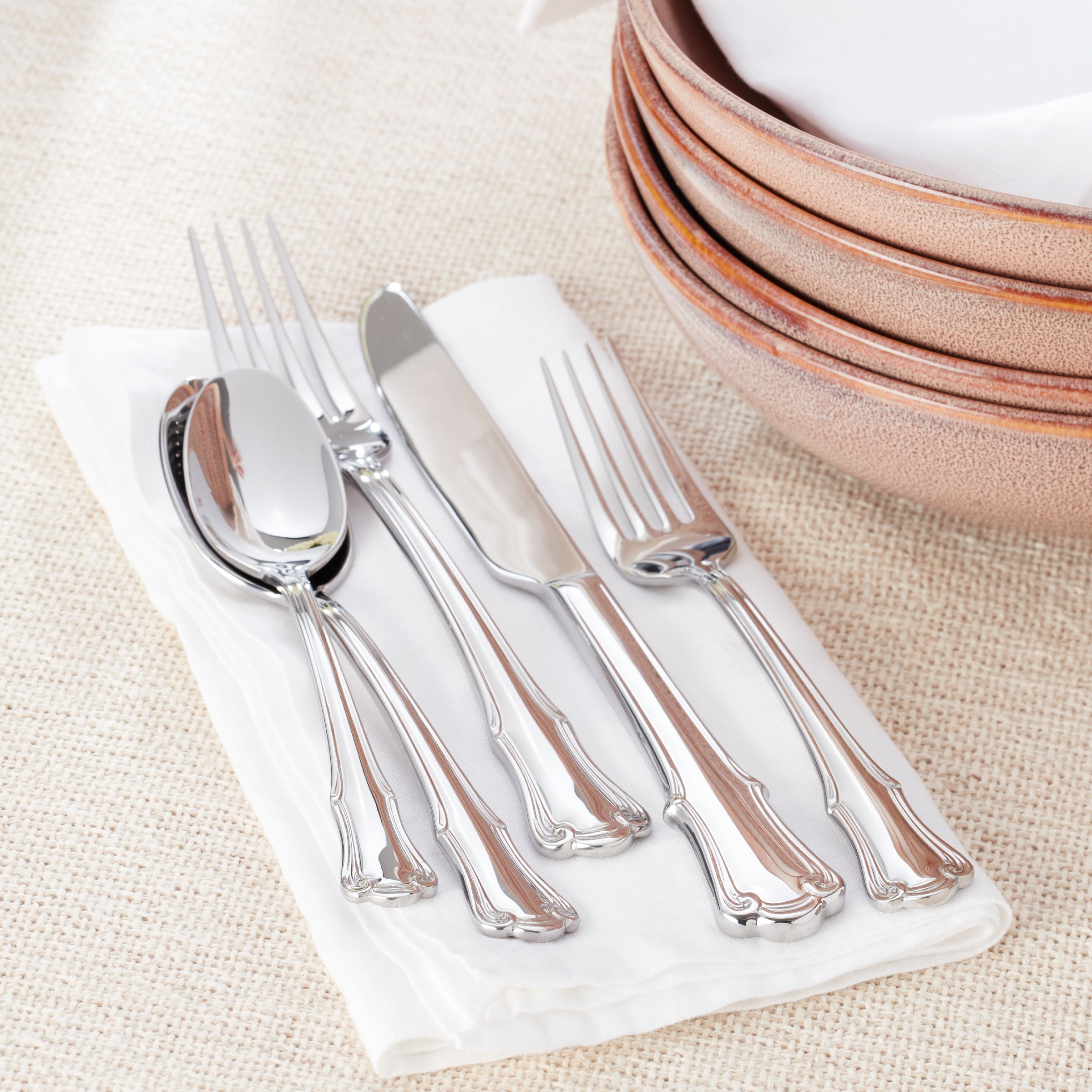 Lenox Westmore James Street 45-Piece Set Flatware - Image 4