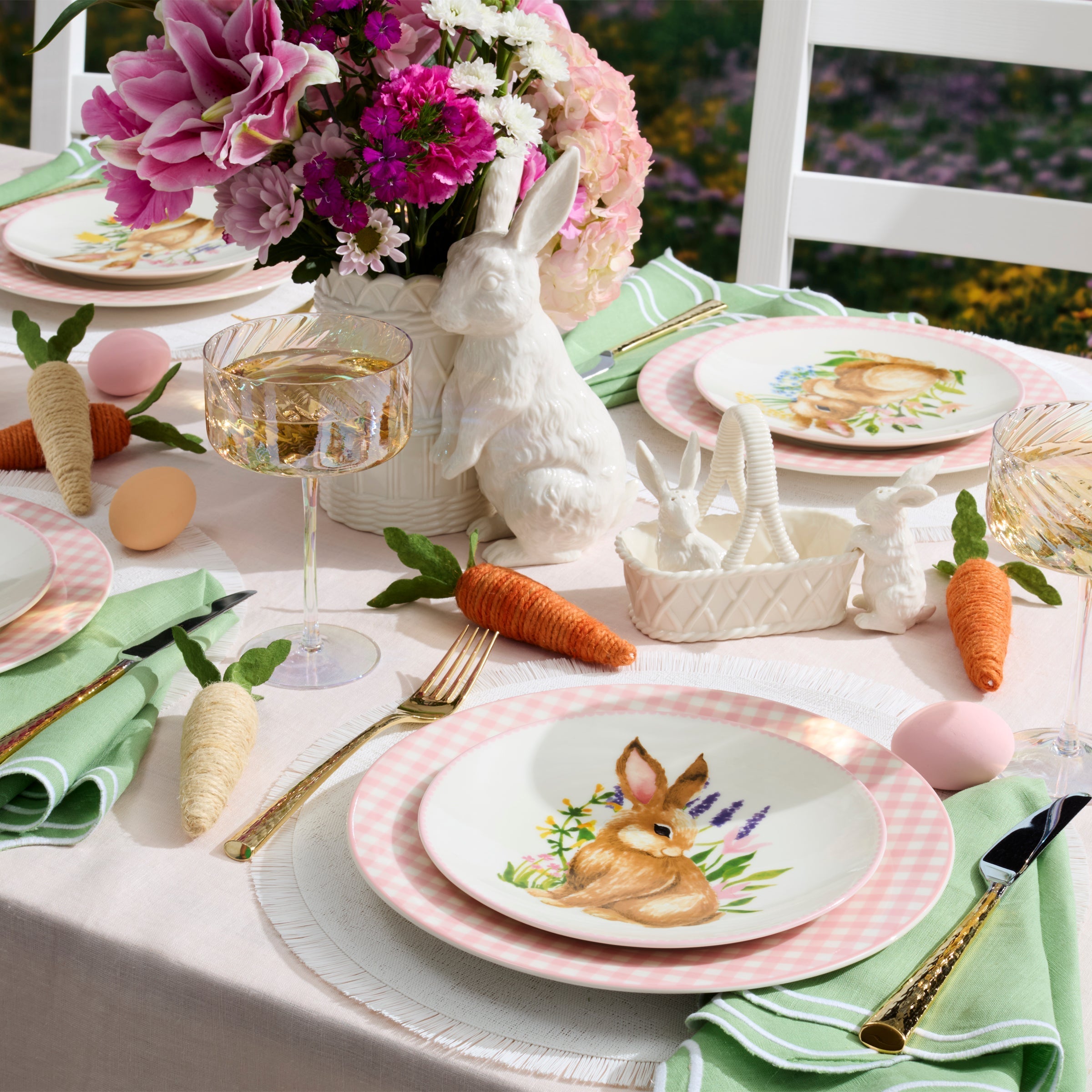 Lenox Westmore Bunny Accent Plates, Set of 4 - Image 3