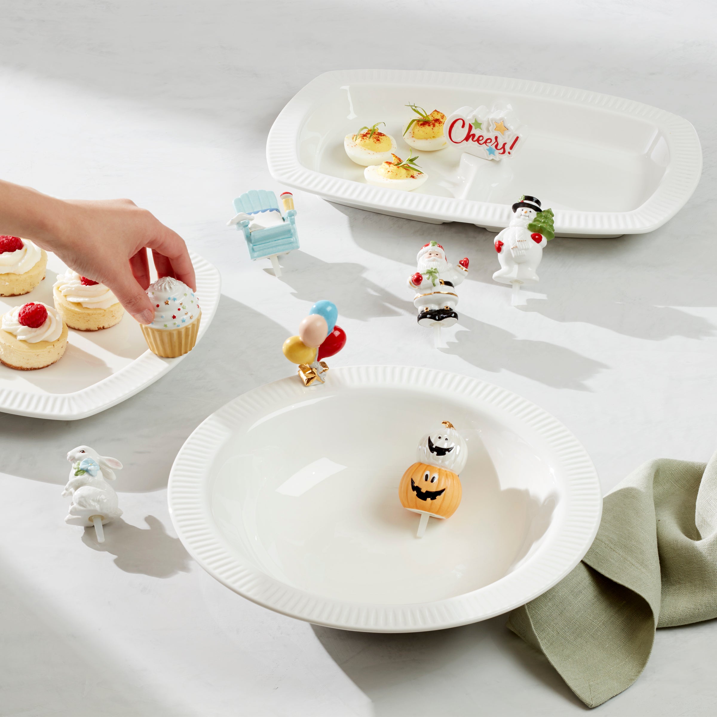 Lenox Westmore Profile Poppers 4-Piece All Seasons Poppers - Image 3