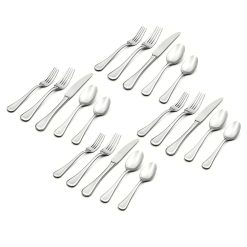 Alternative view of Lenox Westmore Virage 20-Piece Flatware Set