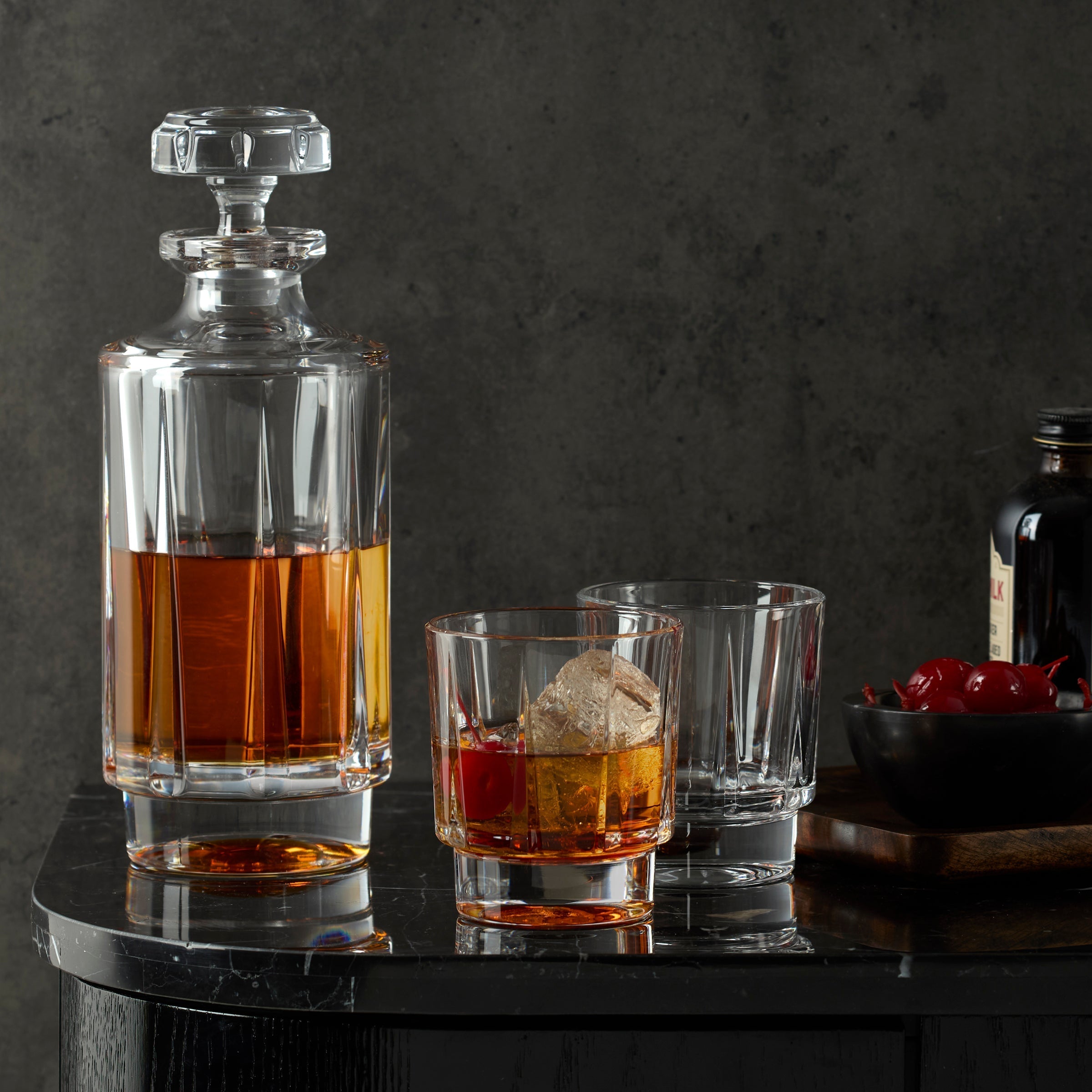 Lenox Westmore Estate Crystal Double Old Fashion Glasses, Set of 4 - Image 3