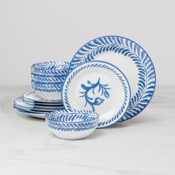 Lenox Westmore Solear Blue 12-Piece Dinnerware Set