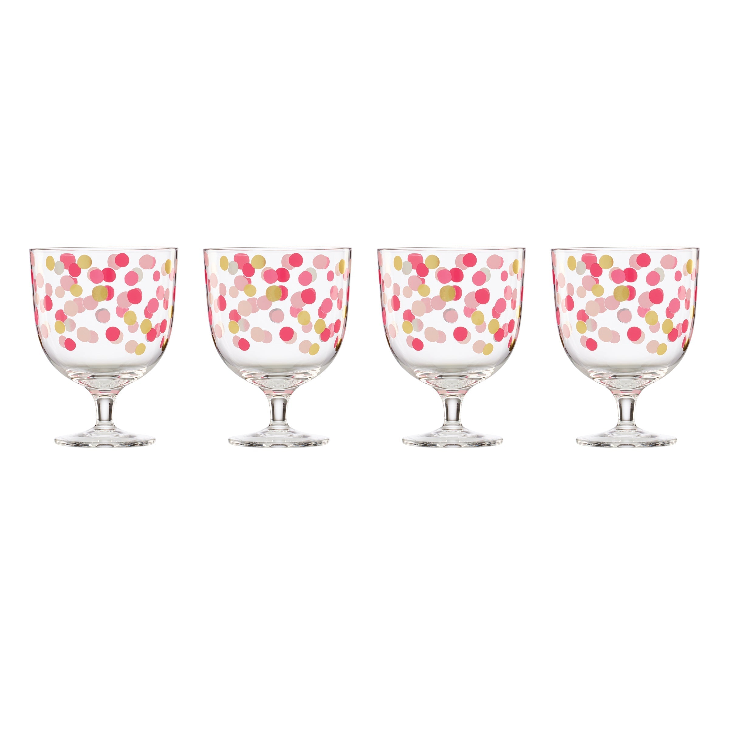Lenox Westmore It's Raining Confetti Short Wine Glasses, Set of 4 - Image 3