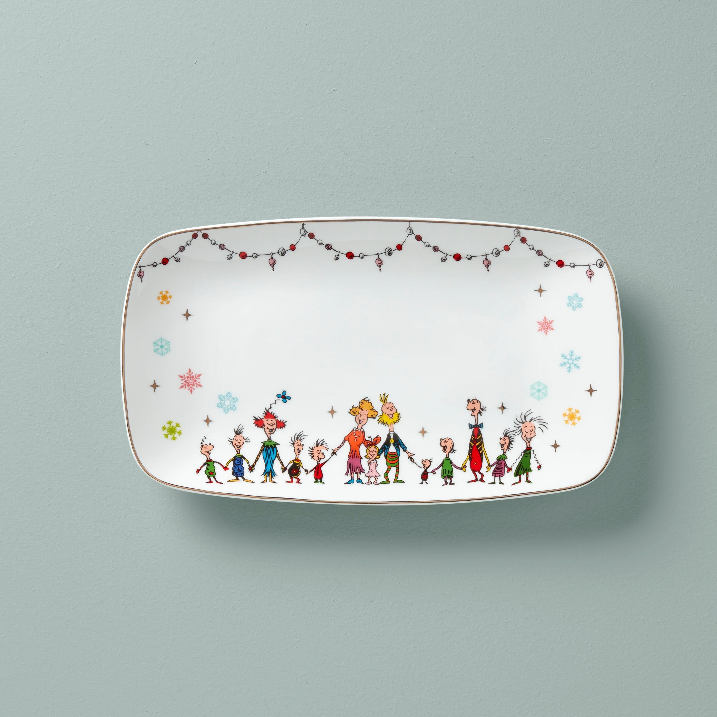 Lenox Westmore Merry Grinchmas Hors d'Oeuvre Tray