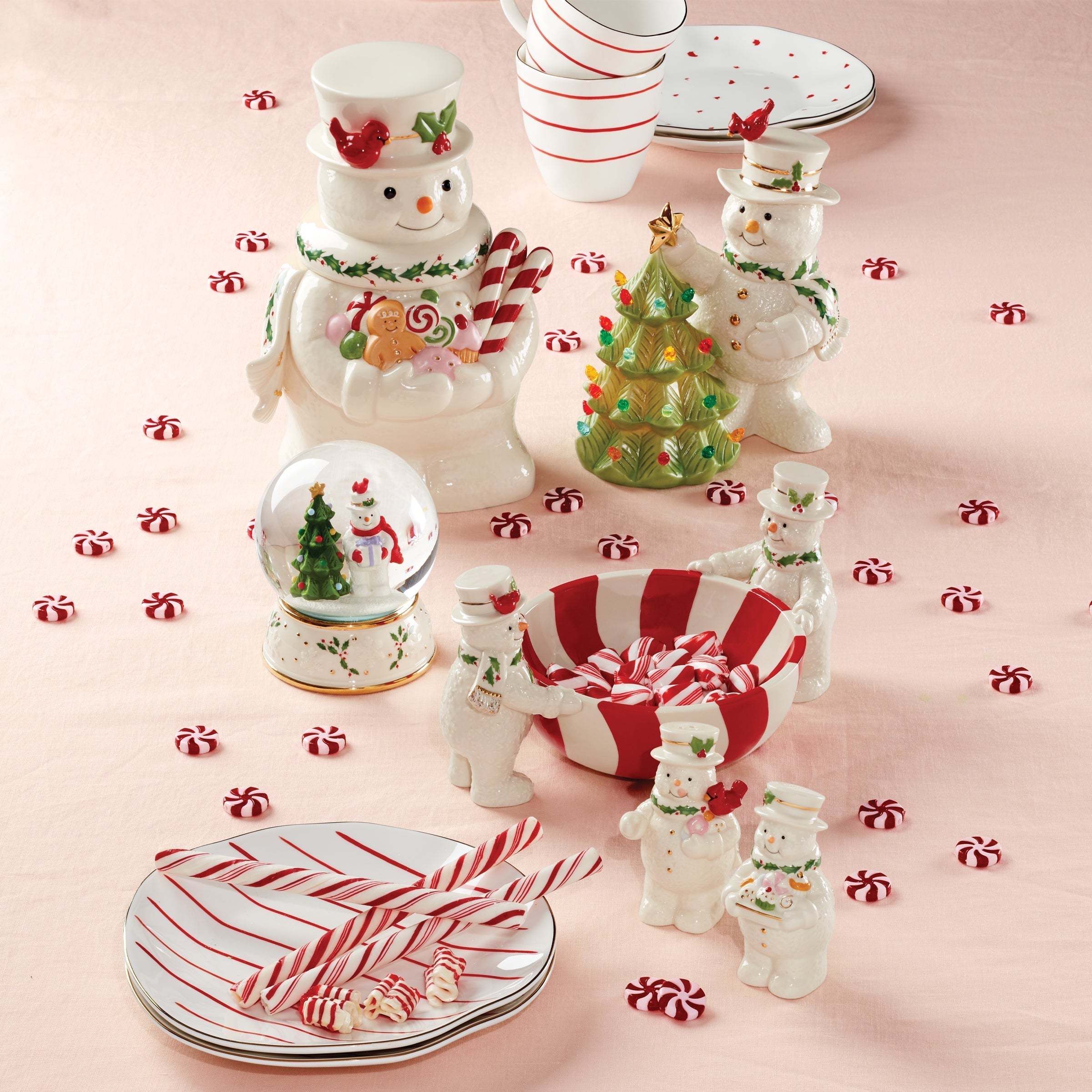 Lenox Westmore Garnet Bay Mugs, Set of 4 - Image 3