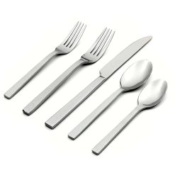 Lenox Westmore Chefs Table Hammered 45-Piece Flatware Set