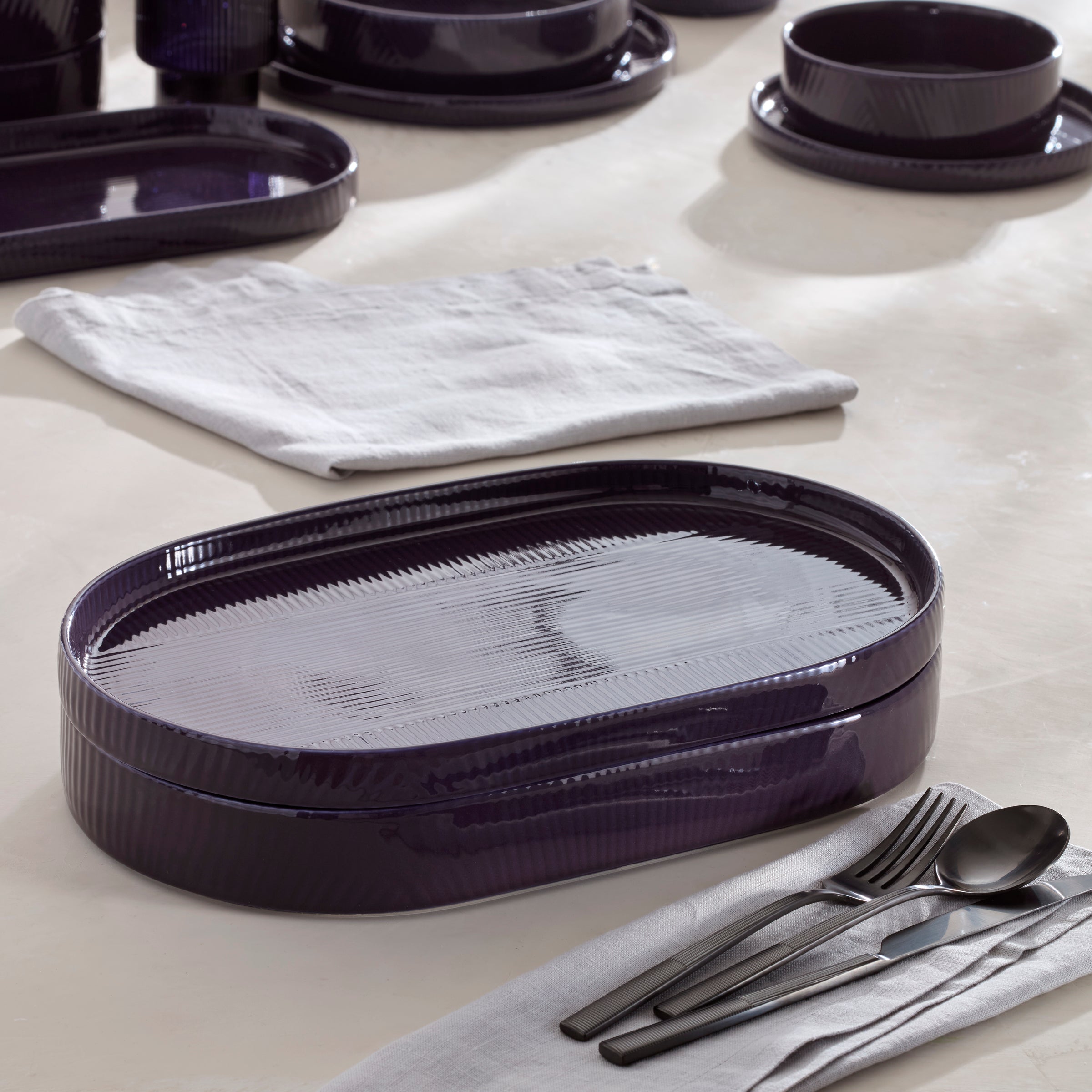 Lenox Westmore Modulus Nightshade 2-Piece Serving Set - Image 4