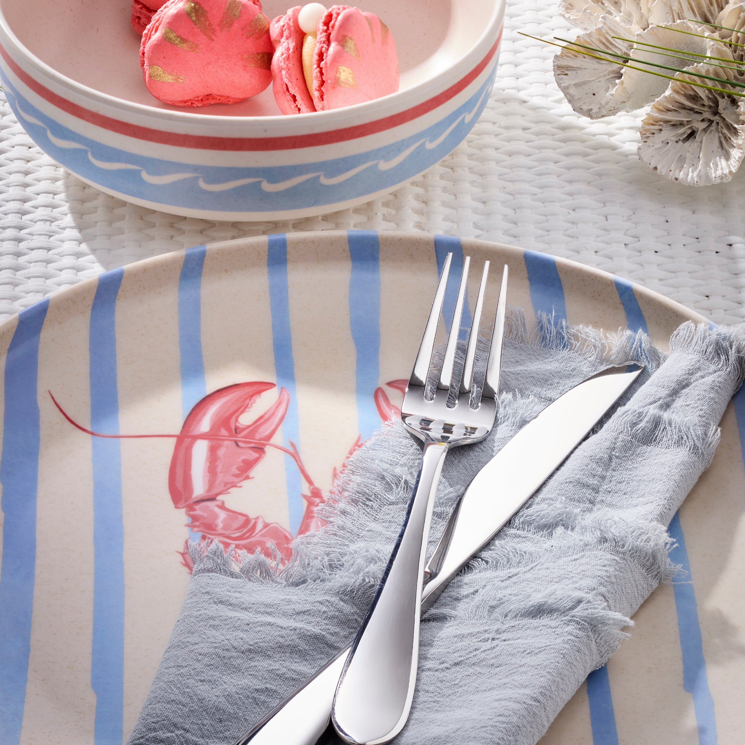 Lenox Westmore 24 Seven Melamine Wharfside 24-Piece Dinnerware Set - Image 6