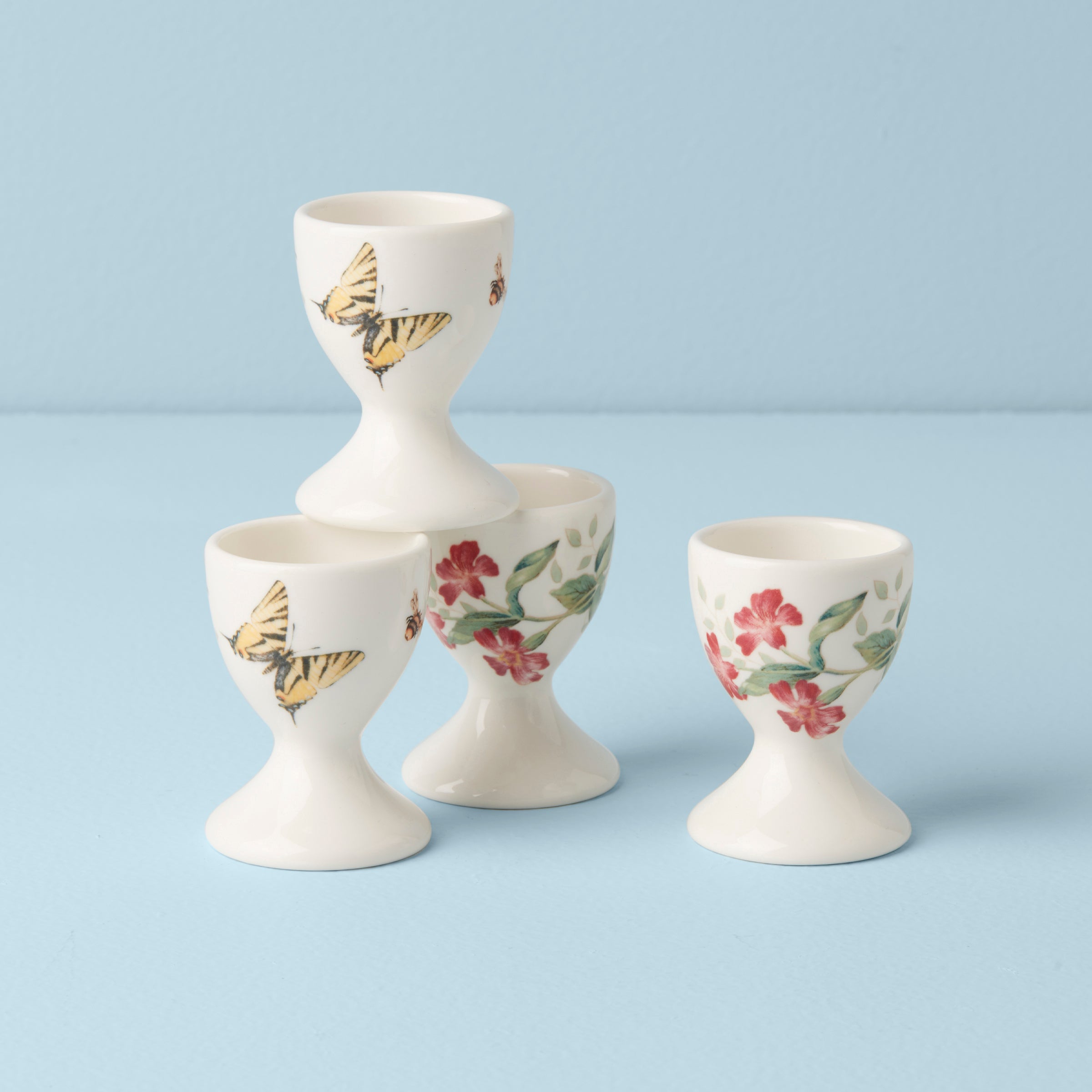 Lenox Westmore Butterfly Meadow Footed Egg Cups - Set Of 4 - Image 2