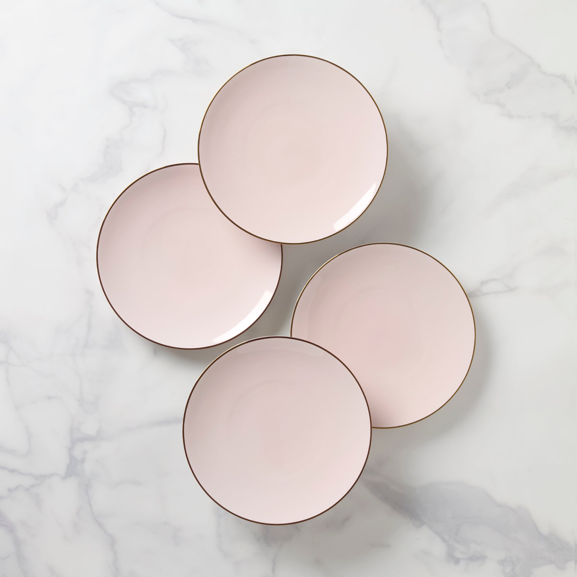 Lenox Westmore Trianna Blush Coupe Salad Plates, Set of 4