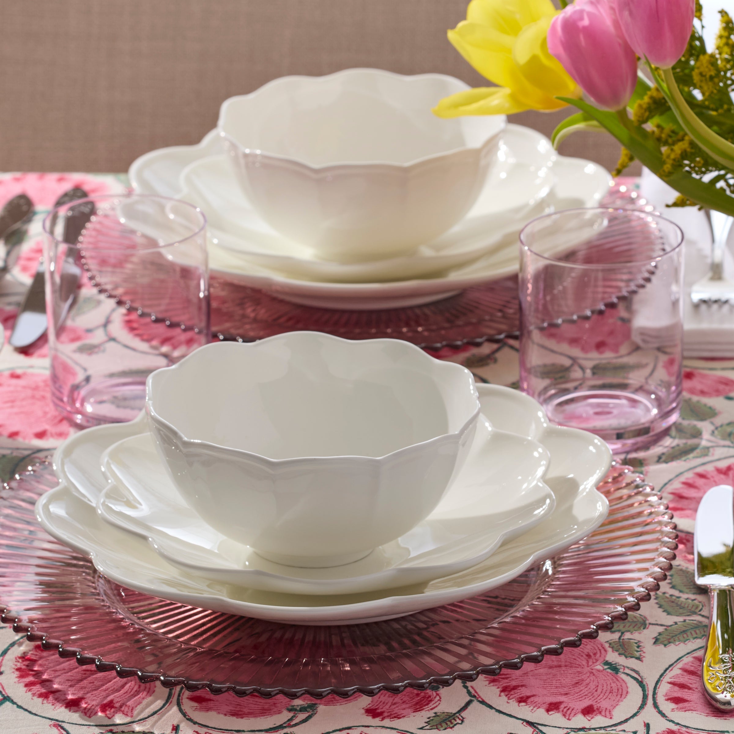 Lenox Westmore Studio 1414 Scallop 12-Piece Dinnerware Set - Image 6