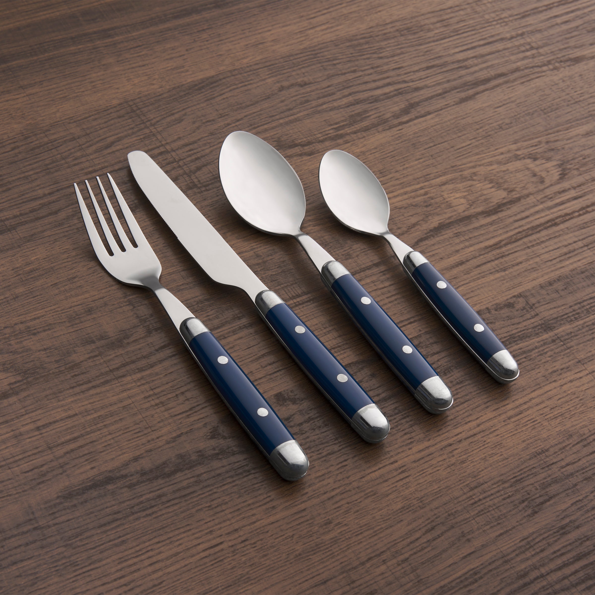 Lenox Westmore Jubilee Blue 16-Piece Flatware Set - Image 3