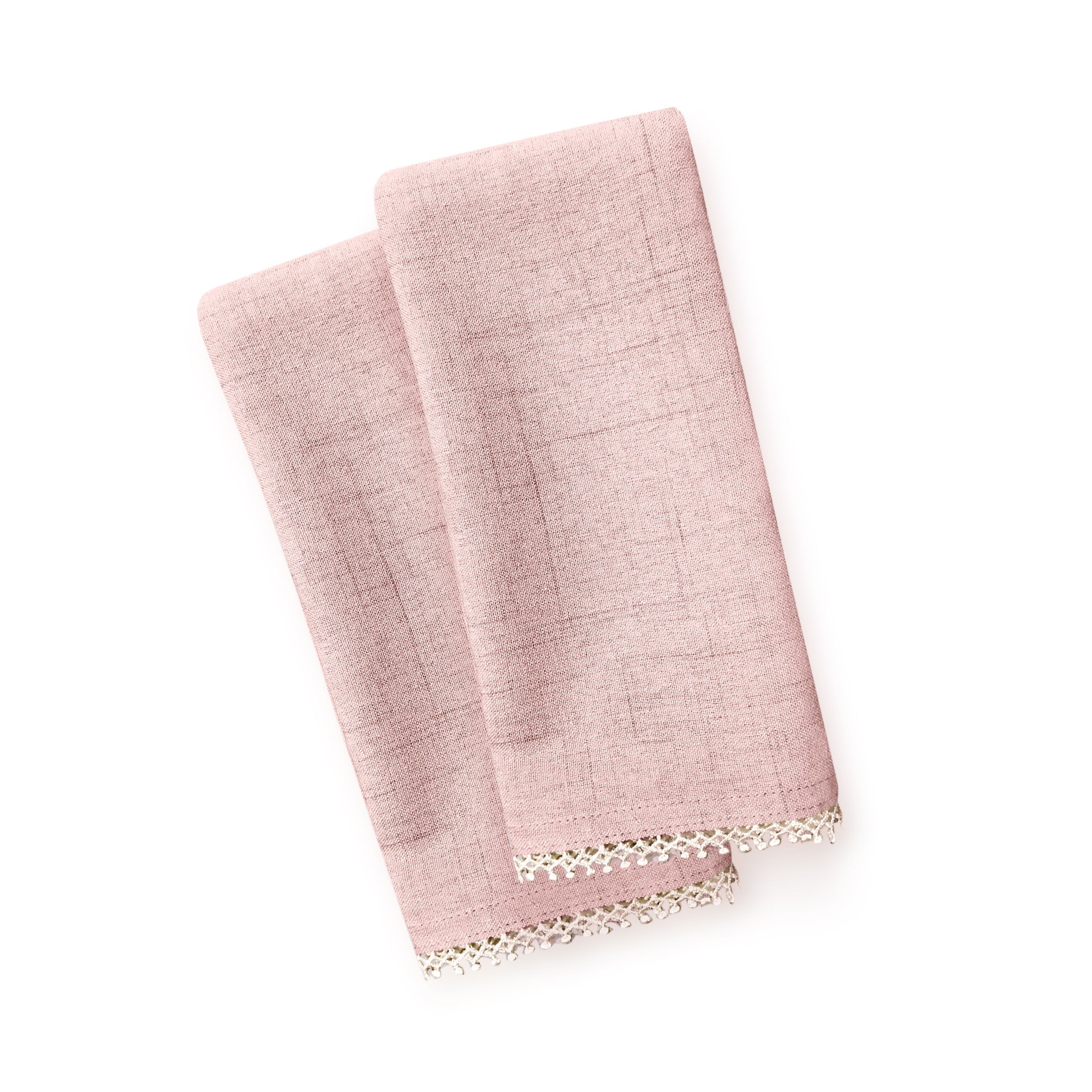 Lenox Westmore French Perle Blush Dinner Napkins, Set of 2