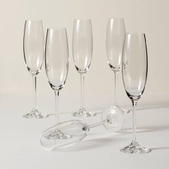 Lenox Westmore Tuscany Classics Champagne Flute Glasses, Set of 6