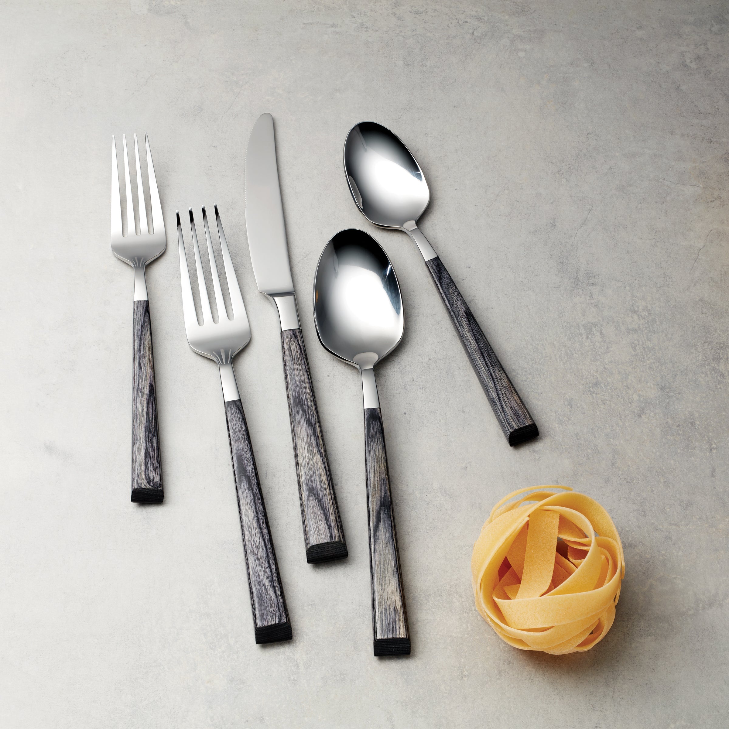 Lenox Westmore Coronado Charcoal 5-Piece Place Setting - Image 2