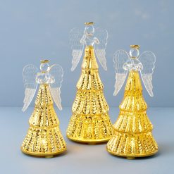 Alternative view of Lenox Westmore Radiant Light Lit Angel Figurines 3-Piece Set