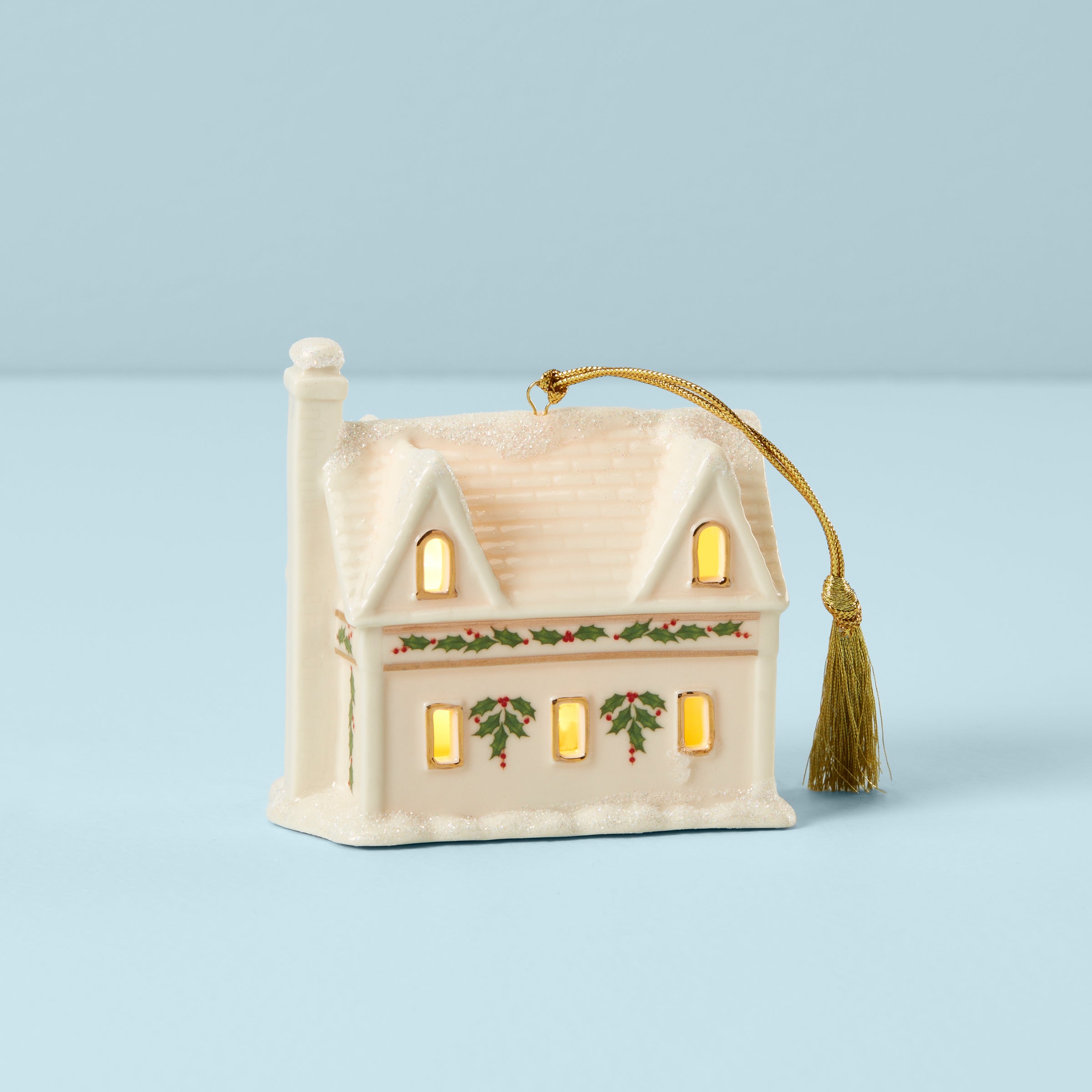Lenox Westmore Christmas Village Toy Shop Lit Ornament - Image 2