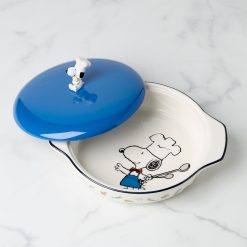 Alternative view of Lenox Westmore Chef Snoopy Covered Casserole Dish
