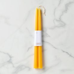 Lenox Westmore Dipped Saffron12 Taper Candle, Set of 2