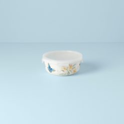 Alternative view of Lenox Westmore Butterfly Meadow Large Round Container