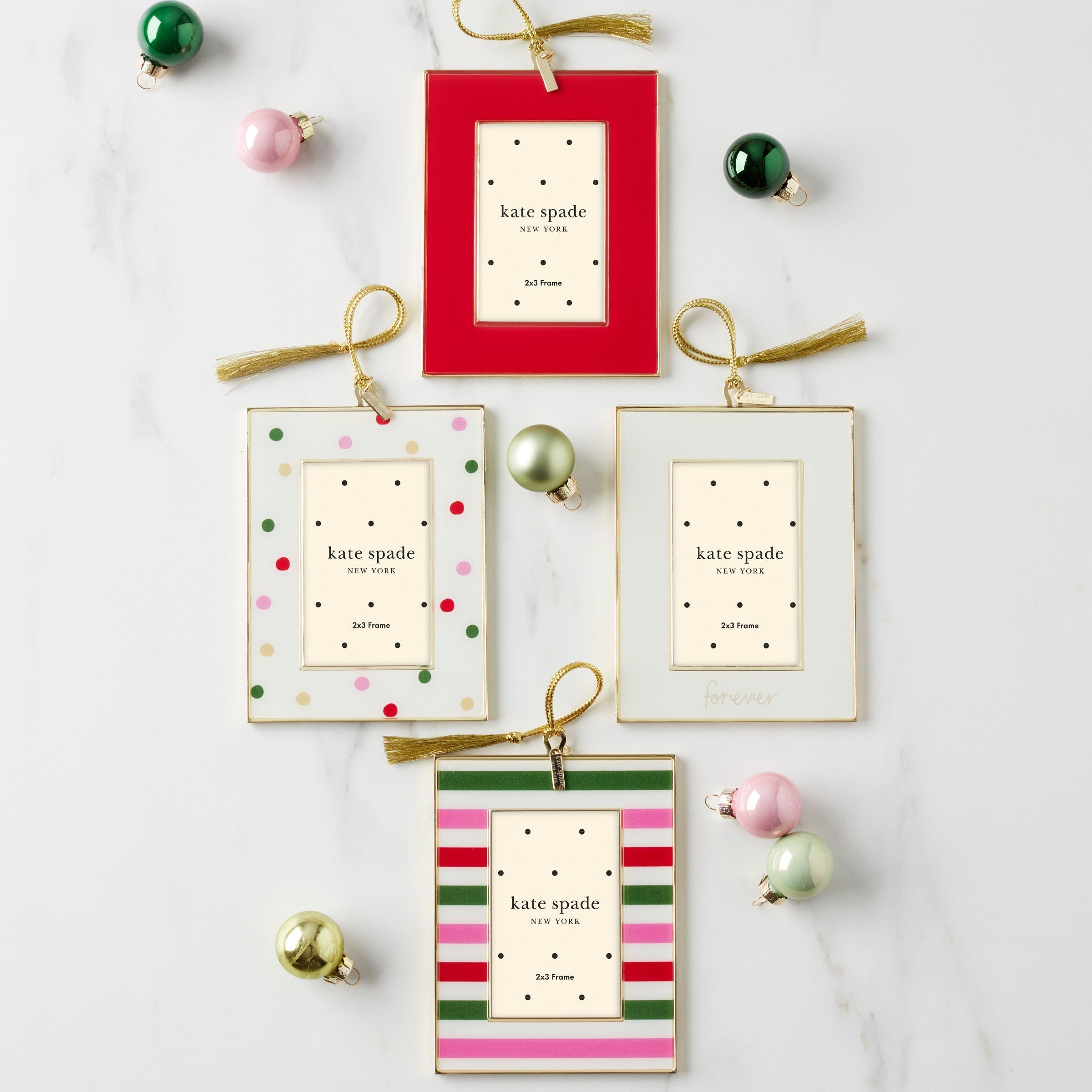 Lenox Westmore Be Jolly Forever Mini Frame Ornament - Image 2