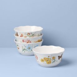 Lenox Westmore Butterfly Meadow Melamine All-Purpose Bowls, Set of 4