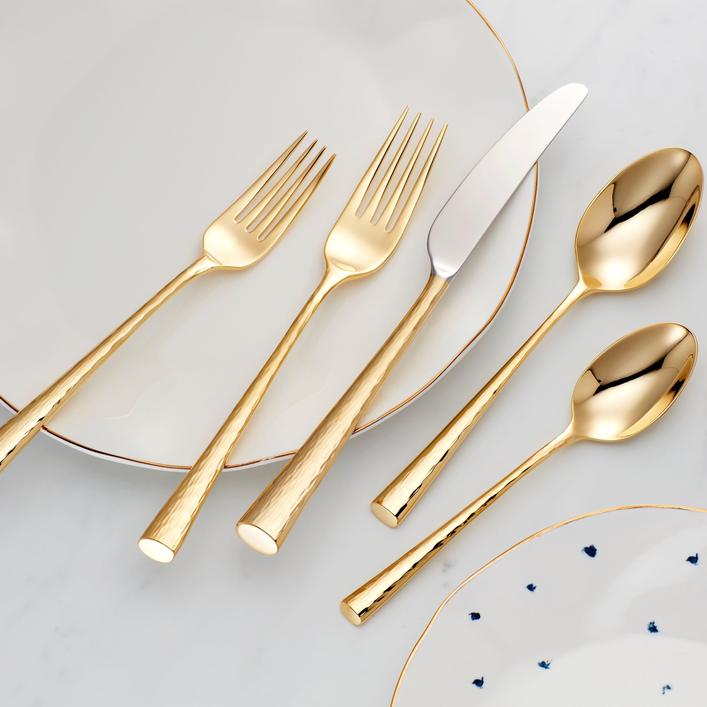 Lenox Westmore Imperial Caviar Gold 5-Piece Place Setting - Image 7