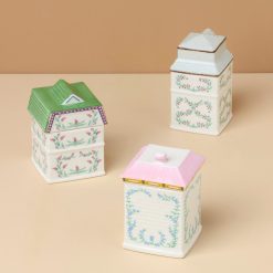 Alternative view of Lenox Westmore Lenox Spice Village 3-Piece Santa Fe Spice Jar Set