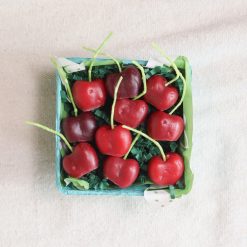 Alternative view of Lenox Westmore Dark Red Cherry Beeswax Birthday Candles