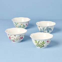 Alternative view of Lenox Westmore Butterfly Meadow Herbs Rice Bowls, Set of 4