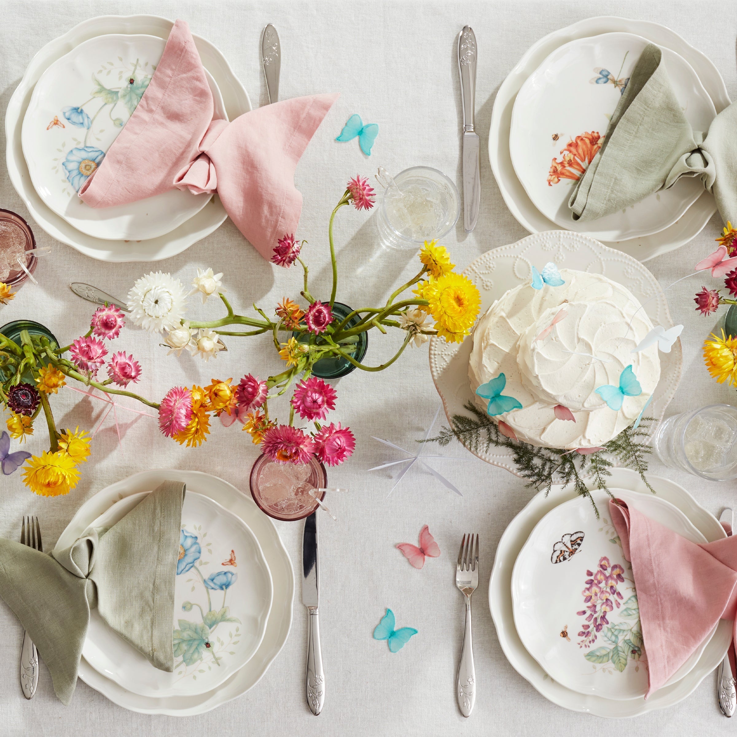 Lenox Westmore Butterfly Meadow 65-Piece Flatware Set - Image 4