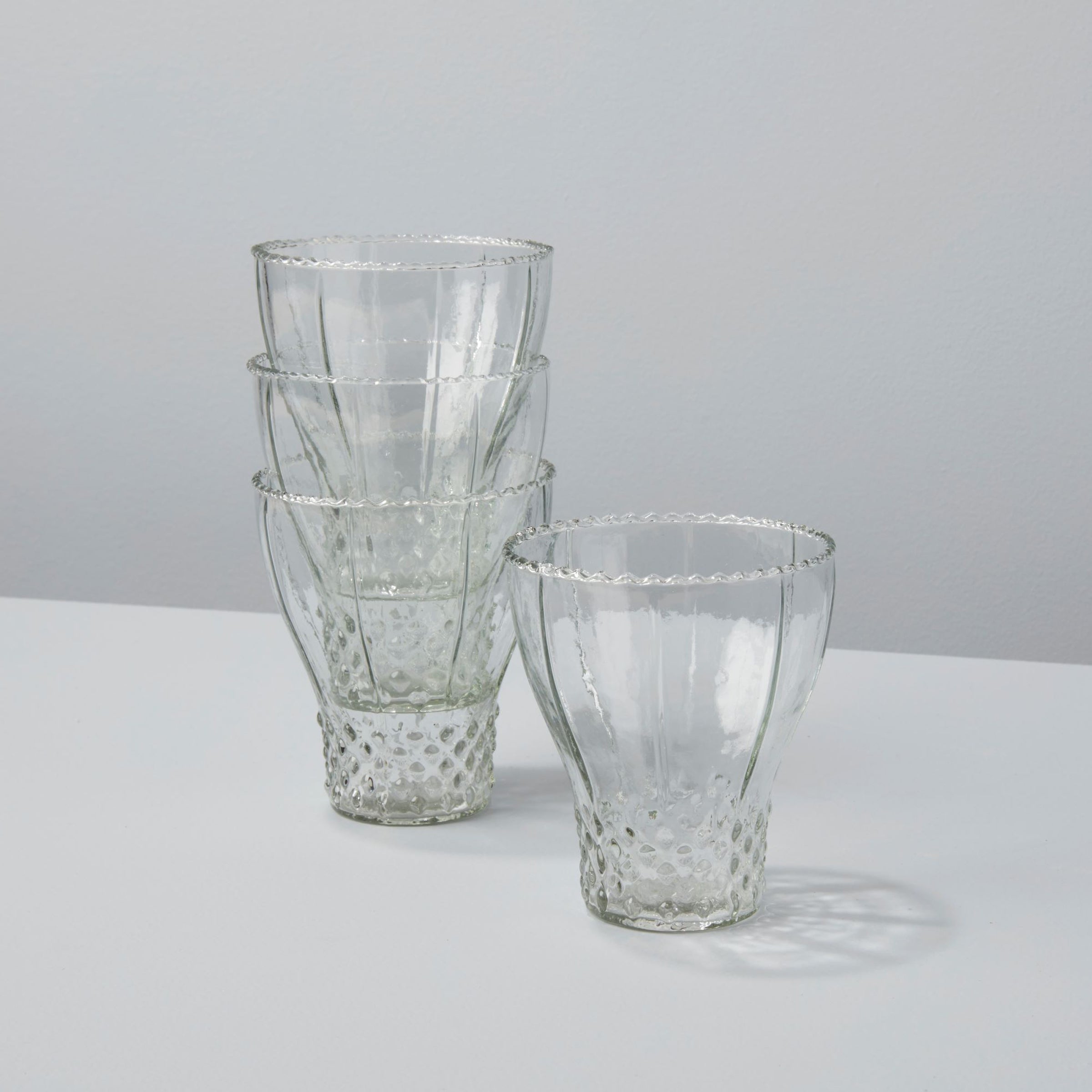 Lenox Westmore Ruffle Bell Glasses, Set of 4