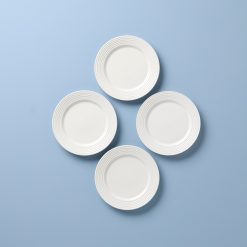 Lenox Westmore Tin Can Alley Dessert Plates, Set of 4