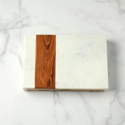 Alternative view of Lenox Westmore Marble & Wood Serving Board with Cheese Server Set
