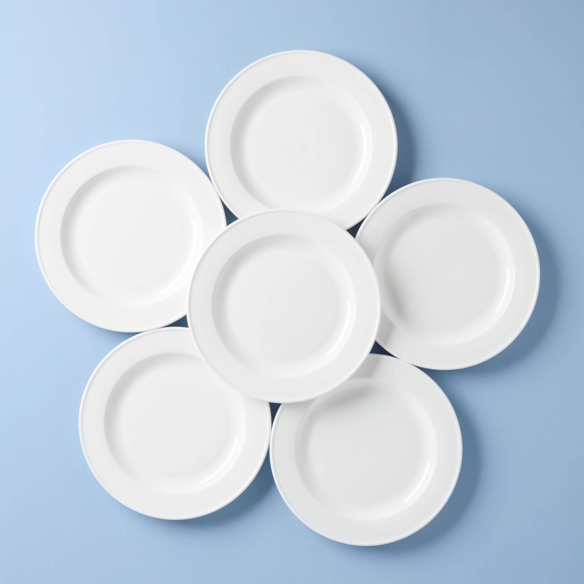 Lenox Westmore Studio 1414 Rimmed Dinner Plates, Set of 6