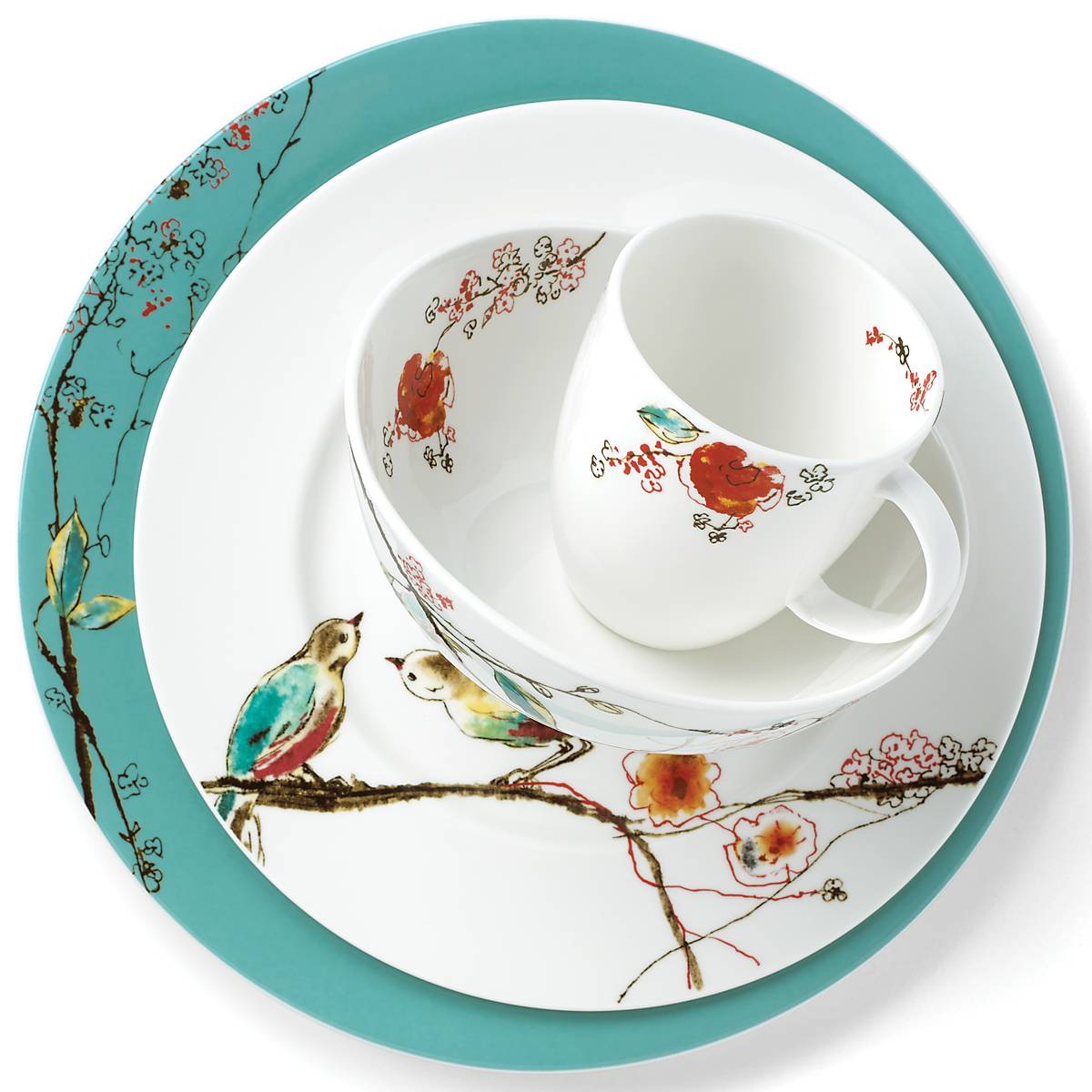 Lenox Westmore Chirp 4-Piece Place Setting - Image 3