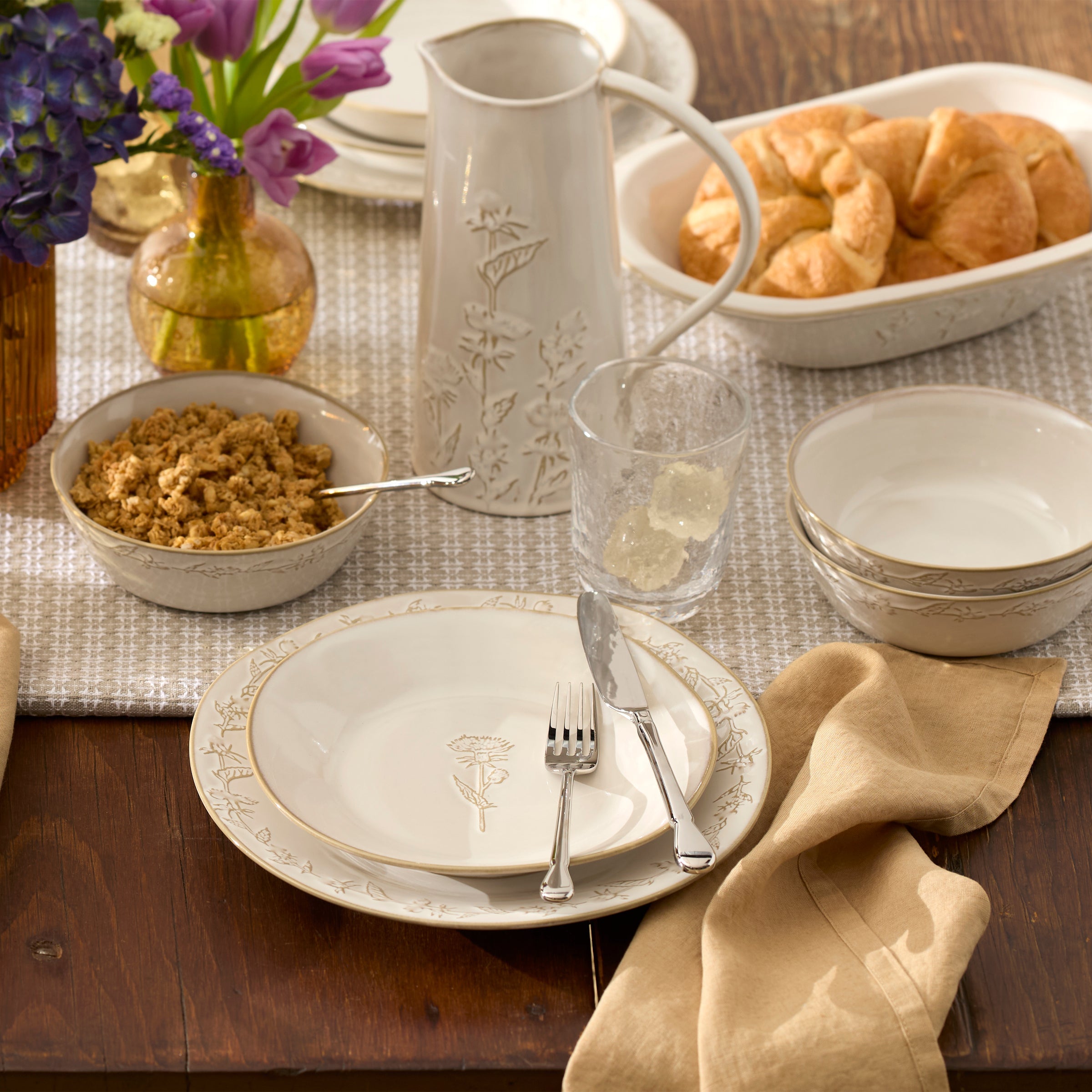 Lenox Westmore Homespun 12-Piece Dinnerware Set - Image 10