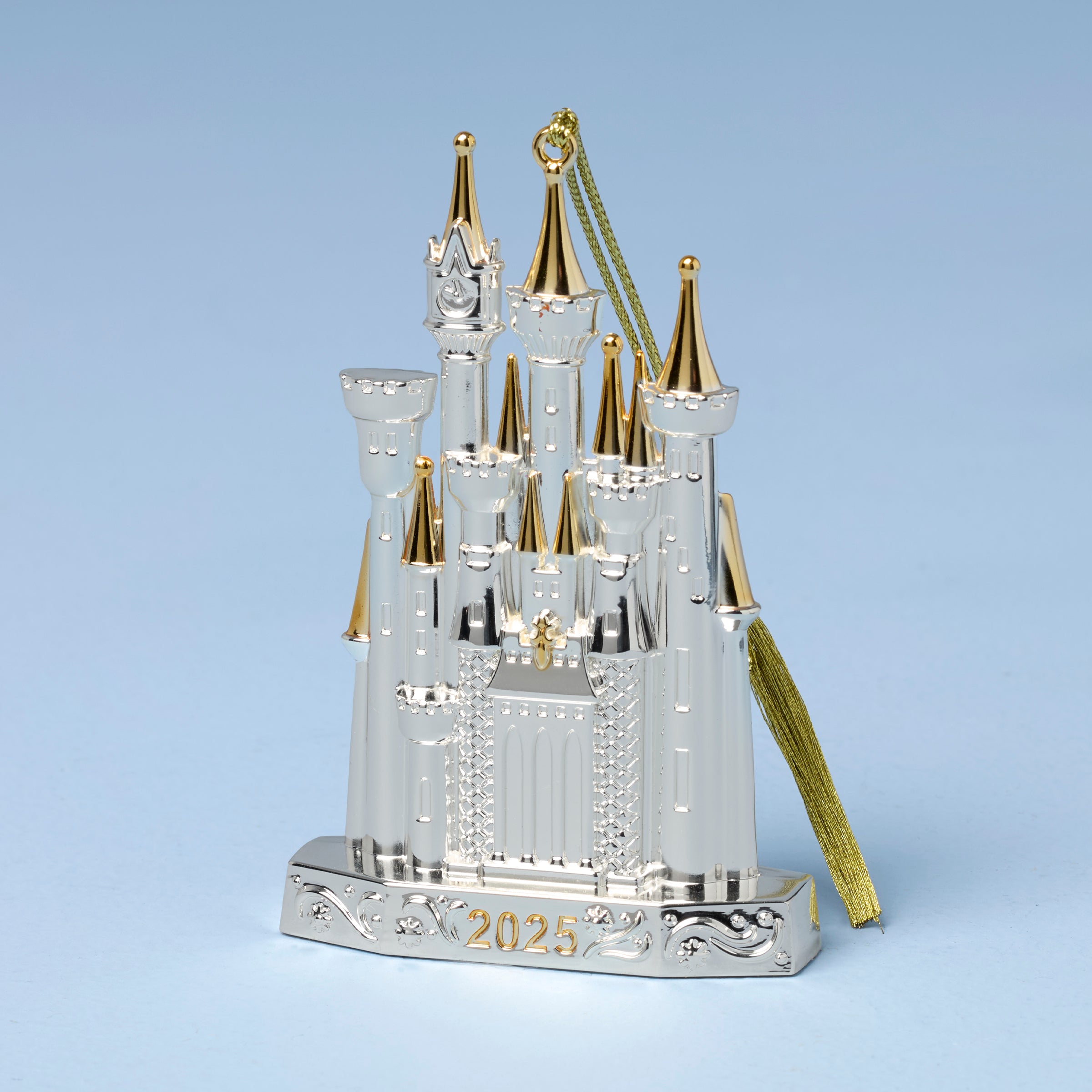Lenox Westmore 2025 Cinderella Castle Silverplate Ornament